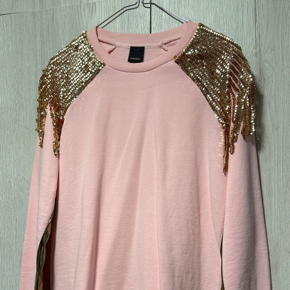 Pinko Pink Crew Neck Sweater - Picture 3 of 5
